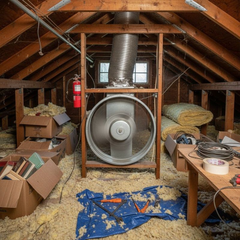 Attic Fan Installation