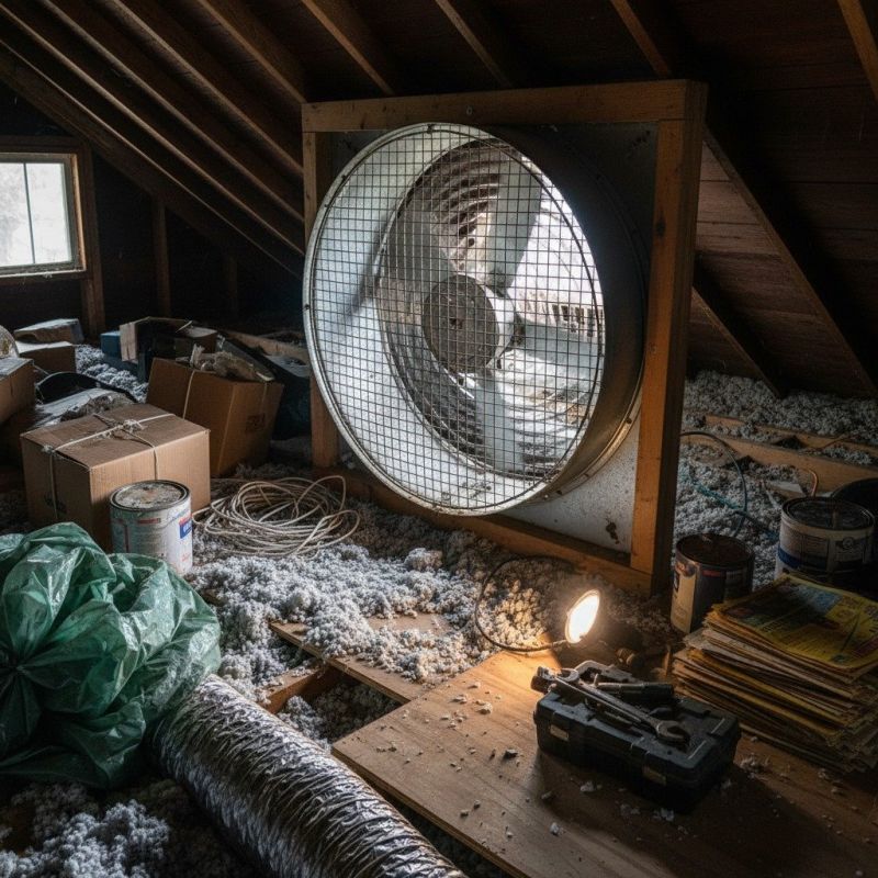Attic Fan Installation
