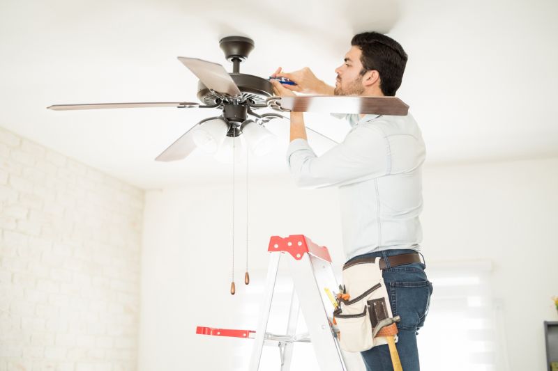 Hanging Fan Installation in Overland Park, KS